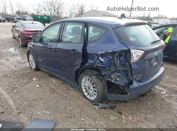 1FADP5AU2GL100580 2016 FORD C-MAX HYBRID Blue Trasero izquierdo