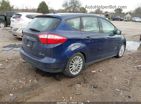 1FADP5AU2GL100580 2016 FORD C-MAX HYBRID Blue Trasero derecho