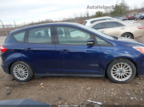 1FADP5AU2GL100580 2016 FORD C-MAX HYBRID Blue Vista interior trasera