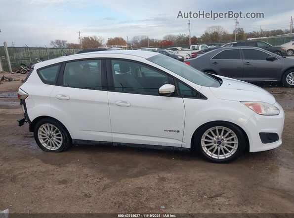 1FADP5AU8GL109915 2016 FORD C-MAX HYBRID White Widok wnętrza 360 stopni
