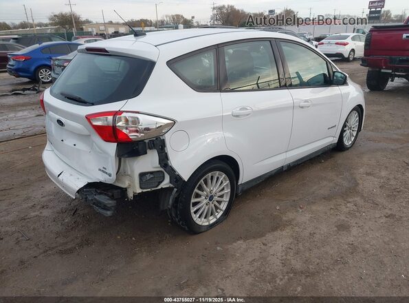 1FADP5AU8GL109915 2016 FORD C-MAX HYBRID White Tył prawy