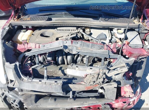 1FADP5BU6GL101844 2016 FORD C-MAX HYBRID Red Rear view