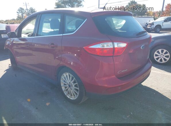 1FADP5BU6GL101844 2016 FORD C-MAX HYBRID Red Rear left