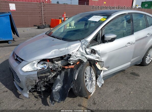 1FADP5CUXGL108360 2016 FORD C-MAX ENERGI Silver Widok z przodu