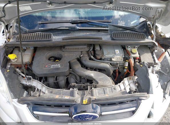 1FADP5CUXGL108360 2016 FORD C-MAX ENERGI Silver Widok z tyłu