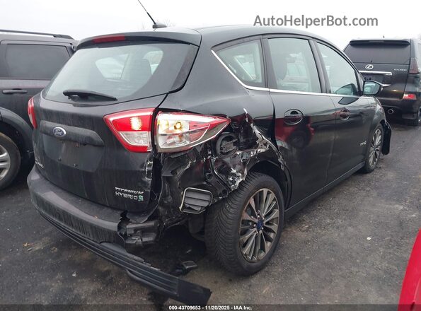 1FADP5DU2JL104535 2018 FORD C-MAX HYBRID Black Вид спереду