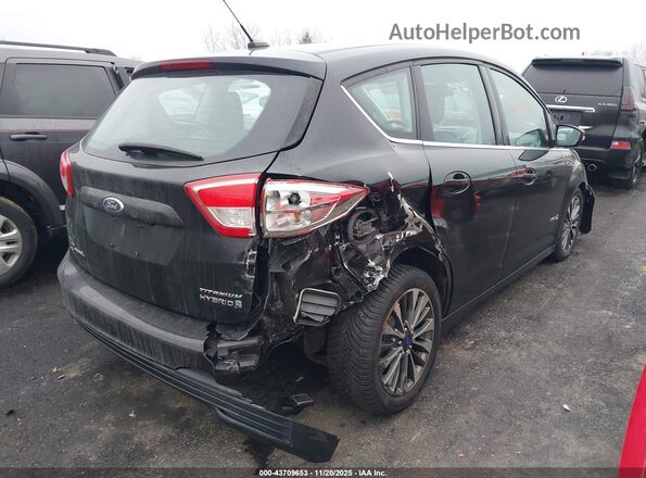 1FADP5DU2JL104535 2018 FORD C-MAX HYBRID Black Задня права чверть