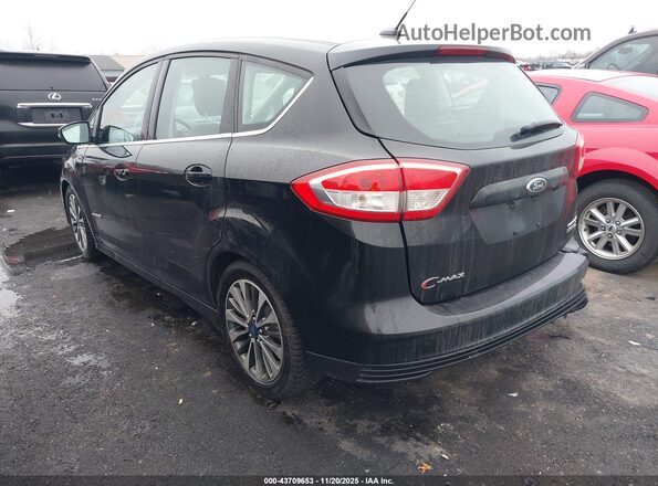 1FADP5DU2JL104535 2018 FORD C-MAX HYBRID Black Задня ліва чверть