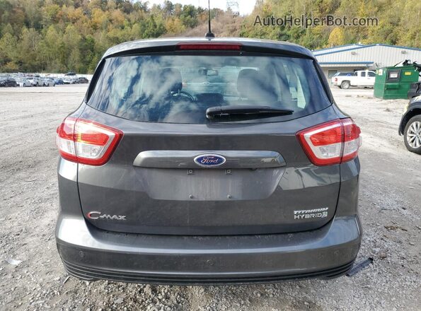1FADP5DU6JL102948 2018 FORD C-MAX Gray Вид ззаду