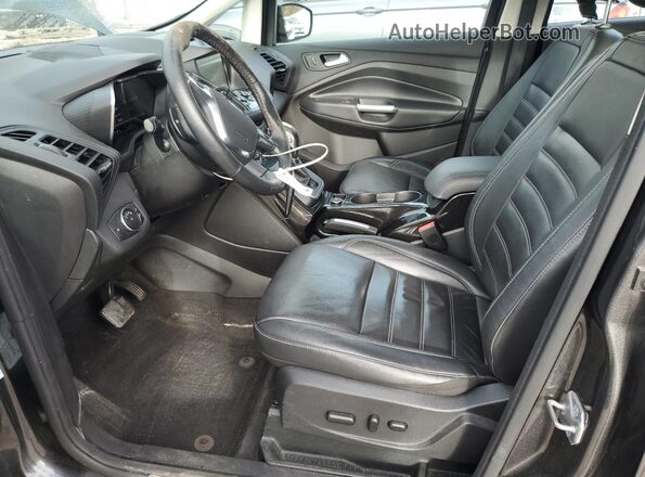 1FADP5DU6JL102948 2018 FORD C-MAX Gray Вид салону спереду