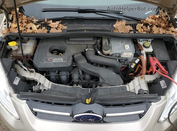 1FADP5EU2HL104141 2017 FORD C-MAX Tan Սալոնի հետևի տեսք