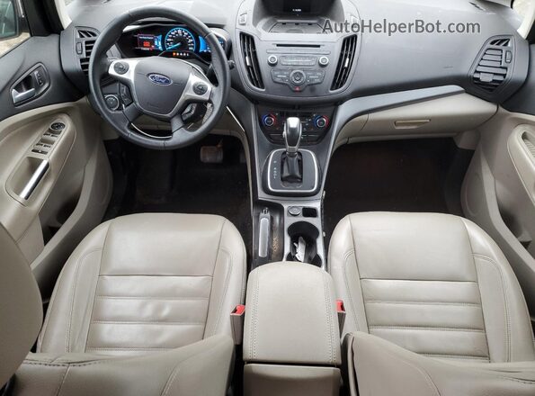 1FADP5EU2HL104141 2017 FORD C-MAX Tan Առջևի վահանակի տեսք