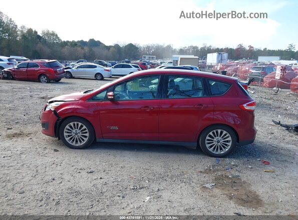 1FADP5EU2HL104575 2017 FORD C-MAX ENERGI Maroon Widok wnętrza 360 stopni