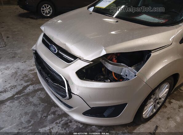 1FADP5EU2HL111140 2017 FORD C-MAX ENERGI Tan Vista frontal