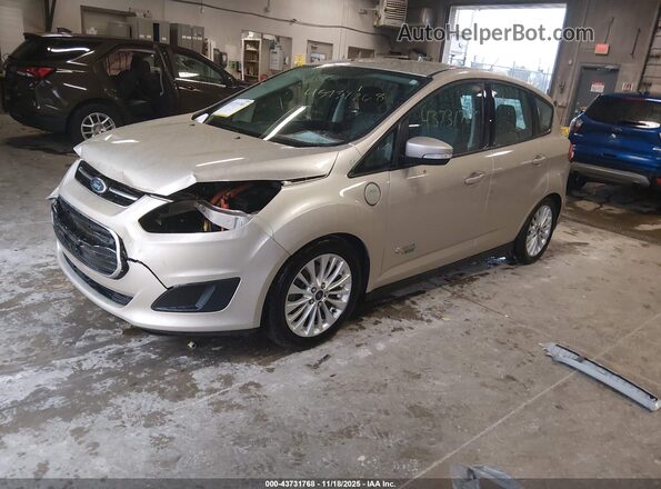 1FADP5EU2HL111140 2017 FORD C-MAX ENERGI Tan Vista tres cuartos delantera izquierda