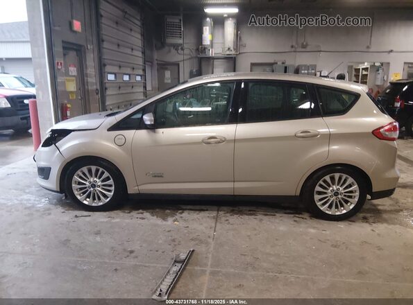 1FADP5EU2HL111140 2017 FORD C-MAX ENERGI Tan Vista interior de 360 grados