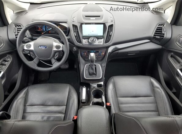 1FADP5FU2HL108320 2017 FORD C-MAX Silver Вид панелі приладів