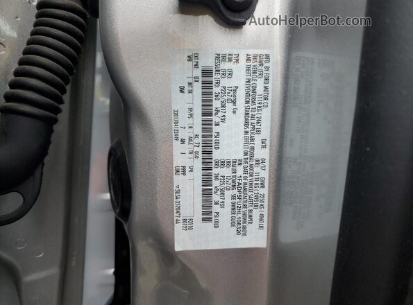 1FADP5FU2HL108320 2017 FORD C-MAX Silver Вид підкапотного простору