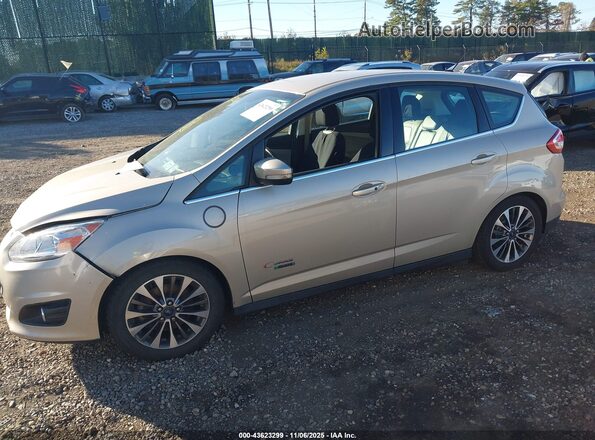 1FADP5FUXHL101406 2017 FORD C-MAX ENERGI Tan Սալոնի 360 աստիճան տեսք