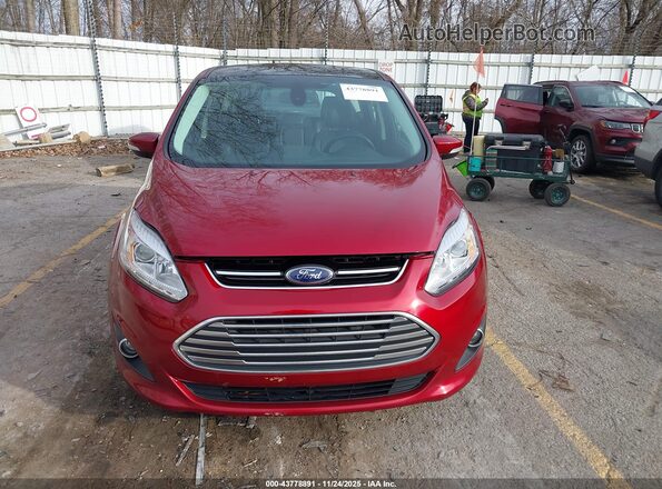 1FADP5FUXHL112244 2017 FORD C-MAX ENERGI Red Սարքավորումների վահանակի տեսք