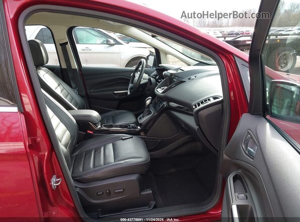 1FADP5FUXHL112244 2017 FORD C-MAX ENERGI Red Սալոնի դիմացի տեսք