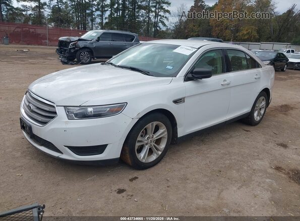 1FAHP2D86HG112790 2017 FORD TAURUS White Передня ліва чверть