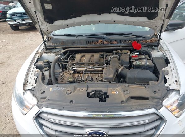 1FAHP2D86HG112790 2017 FORD TAURUS White Вид ззаду