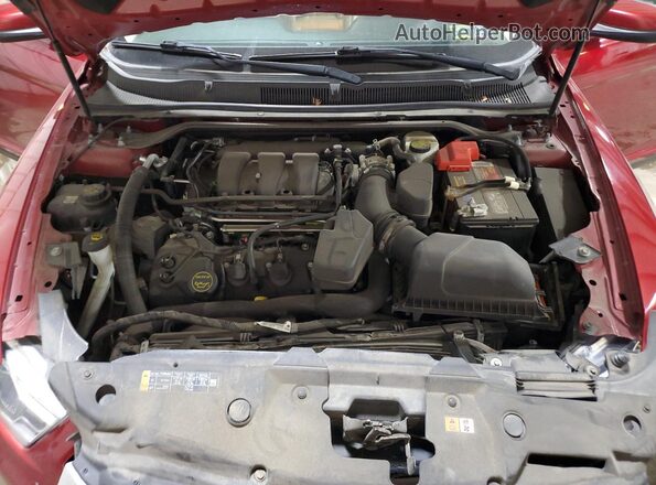 1FAHP2E83GG146196 2016 FORD TAURUS Red Vista interior trasera