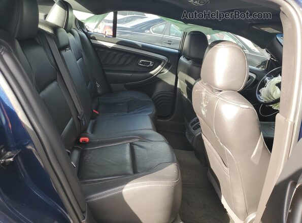 1FAHP2E84GG118634 2016 FORD TAURUS Blue Widok tylnych siedzeń