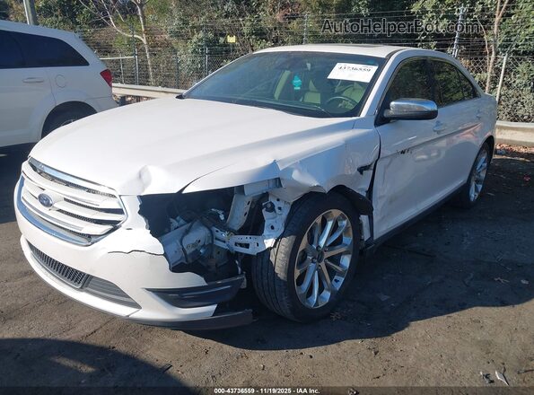 1FAHP2F82KG102505 2019 FORD TAURUS White Vista tres cuartos delantera izquierda