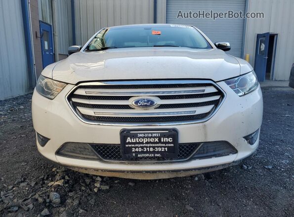 1FAHP2F85GG105812 2016 FORD TAURUS Белый Вид наклейки с VIN-кодом