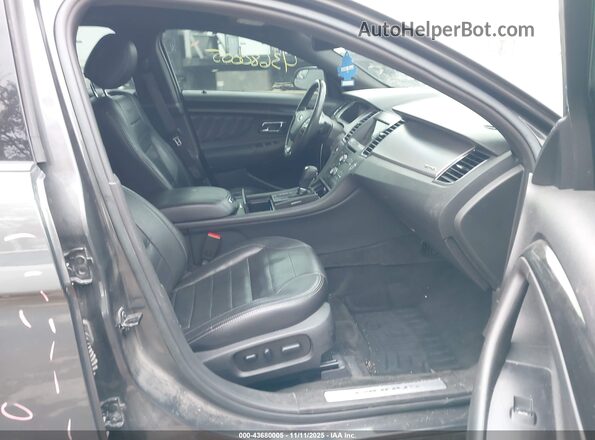 1FAHP2KT1GG125887 2016 FORD TAURUS Gray წინა სალონის ხედი