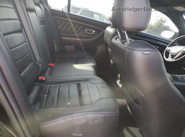 1FAHP2KT2GG102103 2016 FORD TAURUS Black Vista de los asientos traseros