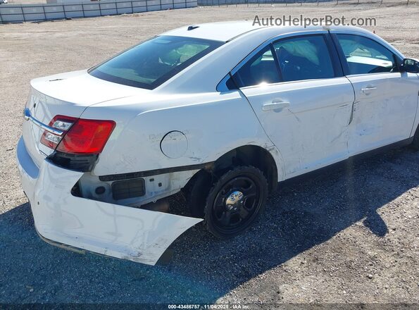 1FAHP2L83KG109130 2019 FORD POLICE INTERCEPTOR White Widok z przodu