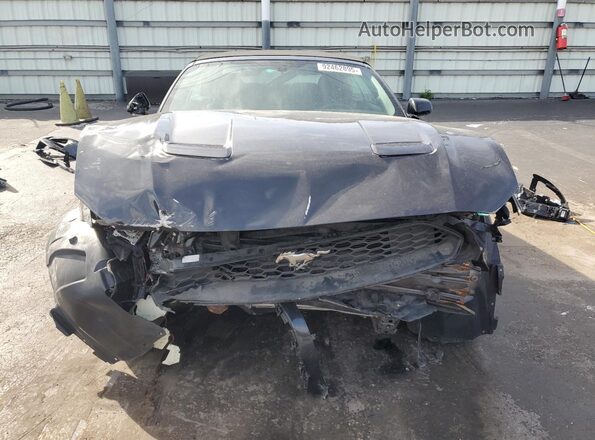 1FATP8UH2N5147833 2022 FORD MUSTANG Серый Вид спереди