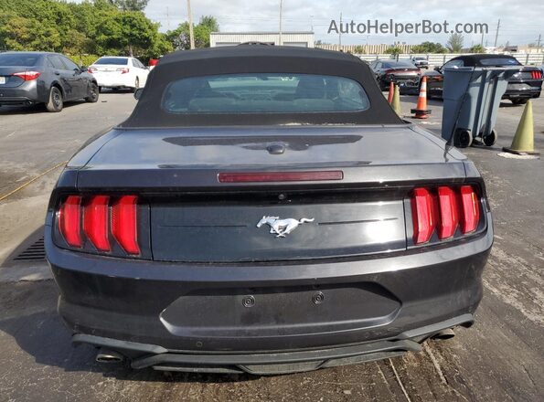1FATP8UH2N5147833 2022 FORD MUSTANG Серый Вид сзади