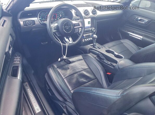 1FATP8UHXN5149202 2022 FORD MUSTANG Серебряный Вид панели приборов