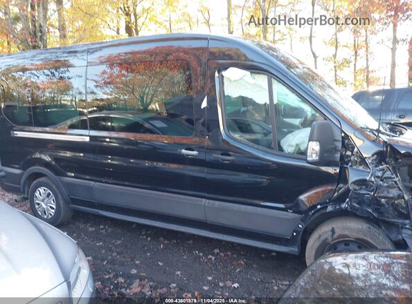 1FBAX2C82RKA15912 2024 FORD PASSENGER Black Widok wnętrza z tyłu