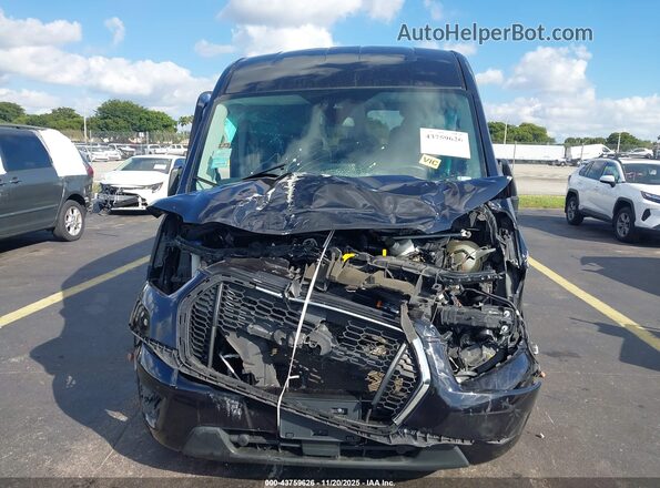 1FBAX2C88MKA94463 2021 FORD PASSENGER Black Widok wnętrza z tyłu
