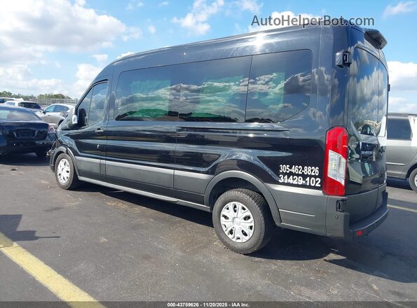 1FBAX2C88MKA94463 2021 FORD PASSENGER Black Tył lewy