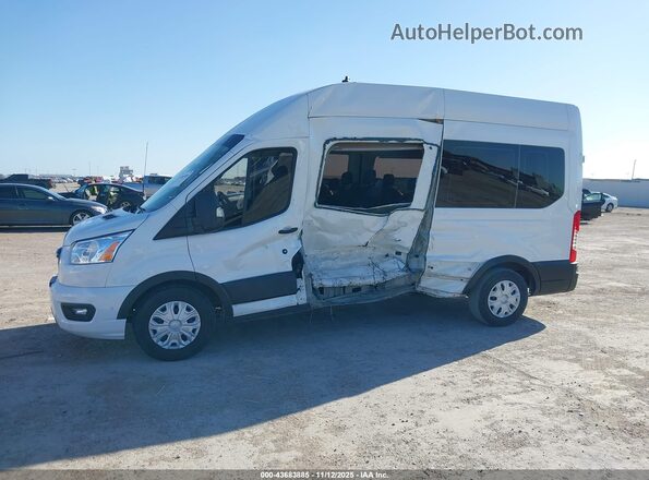 1FBAX2X80MKA49592 2021 FORD PASSENGER White წინა ხედი