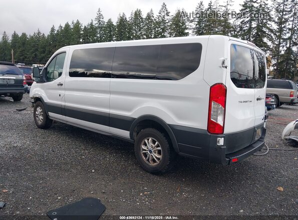 1FBAX2Y88MKA14992 2021 FORD PASSENGER White უკანა მარცხენა