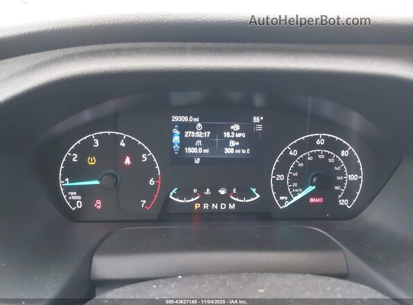1FBAX2YGXRKA21621 2024 FORD PASSENGER White უკანა სავარძლების ხედი