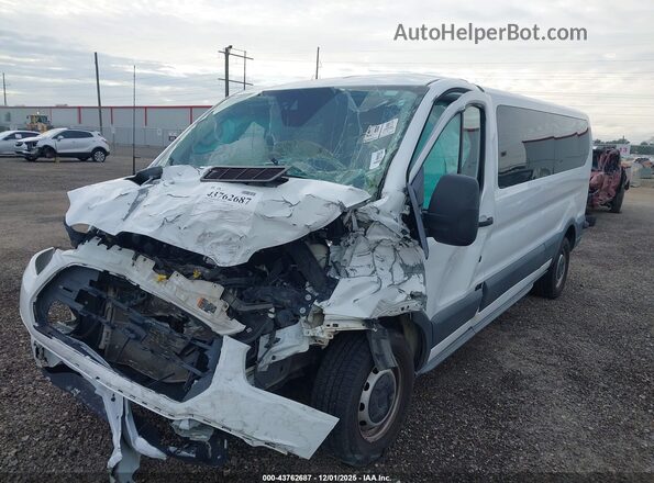 1FBZX2ZM1JKB42887 2018 FORD TRANSIT-350 White Вид спереду