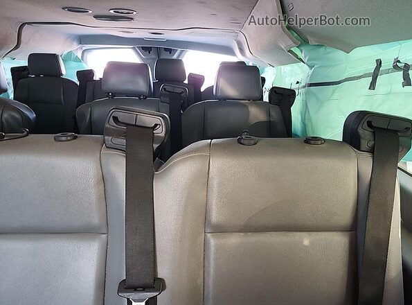 1FBZX2ZM2JKB36502 2018 FORD TRANSIT-350  Widok wnętrza z tyłu