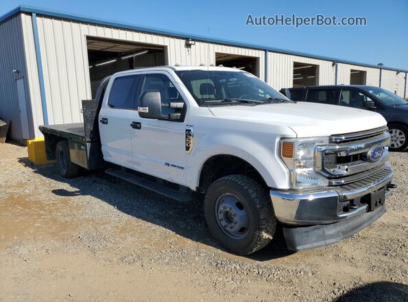 1FD8W3HT9LEC43584 2020 FORD F350 White წინა მარჯვენა