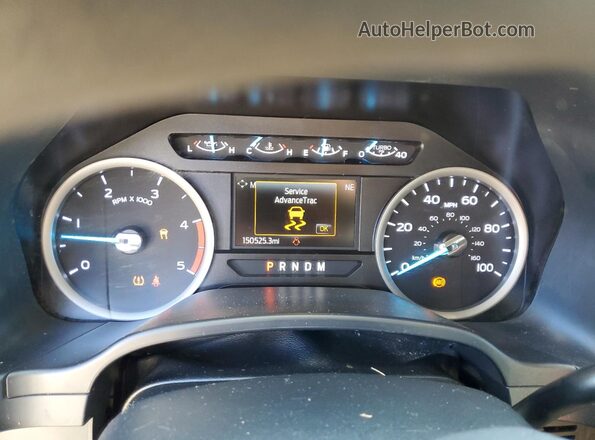 1FD8W3HT9LEC43584 2020 FORD F350 White ხელსაწყოთა პანელის ხედი