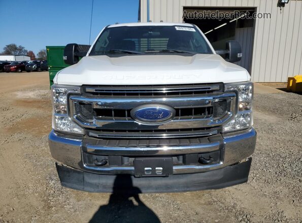 1FD8W3HT9LEC43584 2020 FORD F350 White წინა ხედი