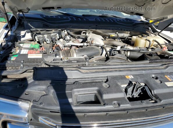 1FD8W3HT9LEC43584 2020 FORD F350 White უკანა სალონის ხედი