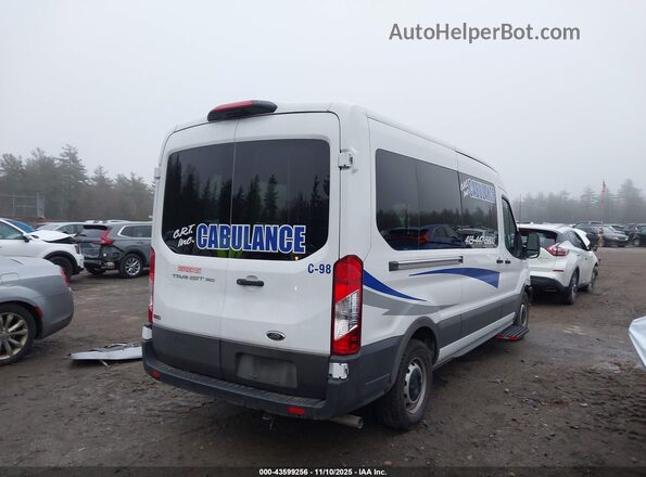 1FDAX2C85RKB51460 2024 FORD PASSENGER White Tył prawy